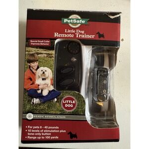 PetSafe Little Dog Remote Trainer. Static Stimulation 8-40lbs READ DESCRIPTION